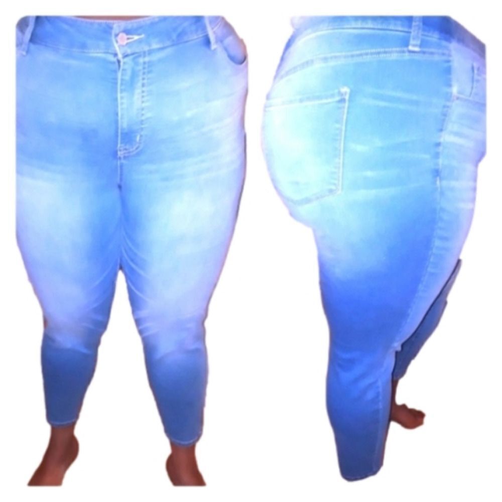 nwt sexy plus skinny ankle jeans sz.20